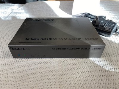 Gefen 4K Ultra HD HDMI KVM Over IP Sender EXT-UHDKA-LANS-TX Broadcast Pro
