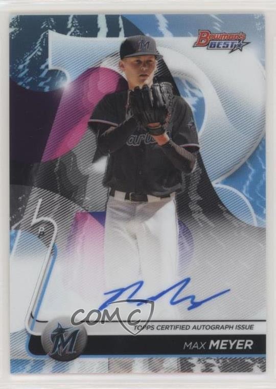2020 Bowman's Best of 2020 Max Meyer #B20-MME Auto xb2
