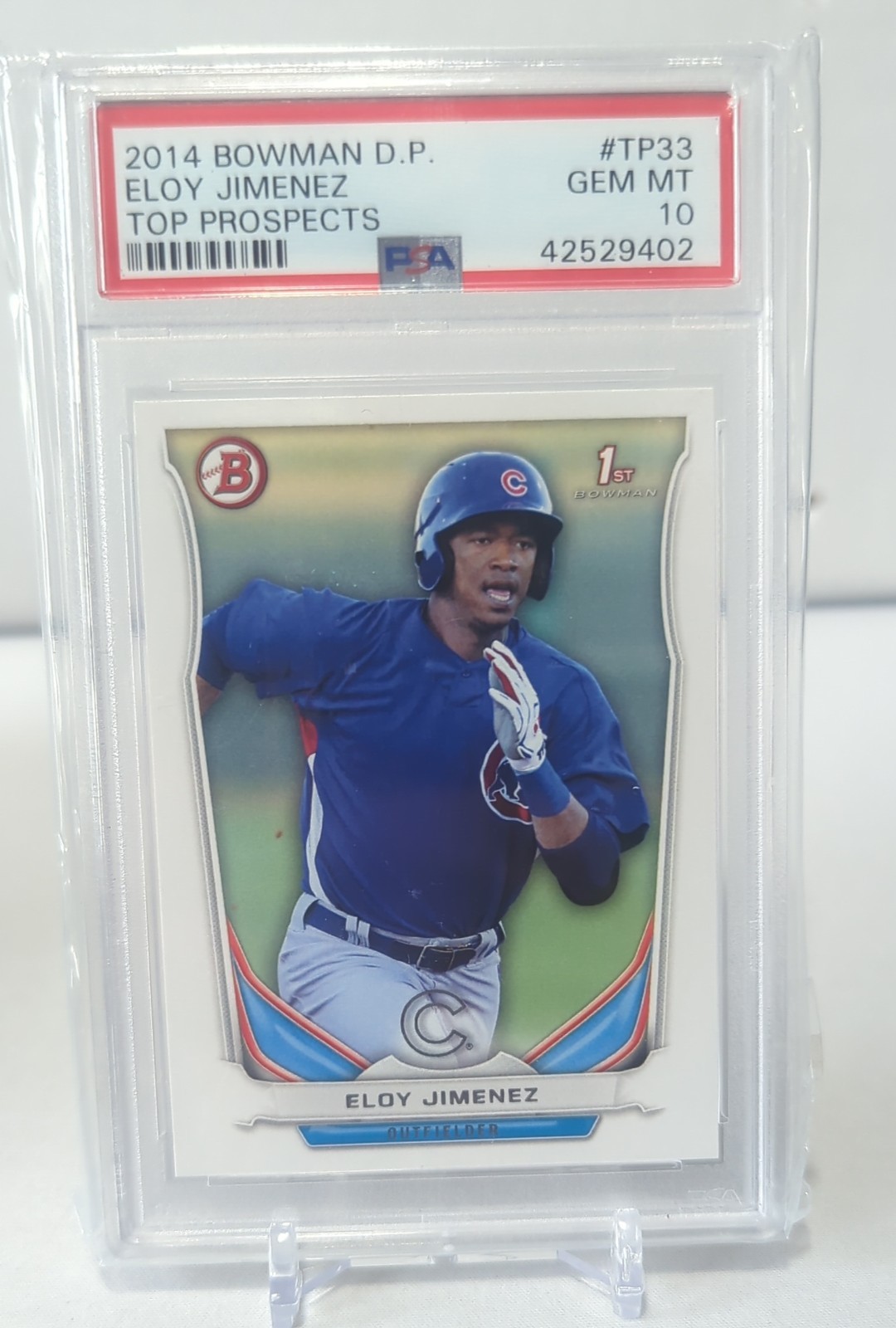 2014 Bowman Draft - Top Prospects Eloy Jimenez #TP-33 (RC) PSA10