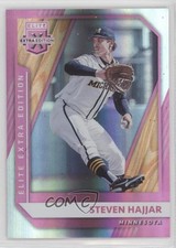 2021 Panini Elite Extra Edition Pink Steven Hajjar #61 0hk3