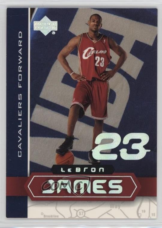 2002-03 Upper Deck UD Superstars Gift Box Bonus LeBron James #LBJ-4 2s2