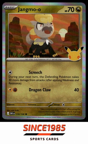 Pokemon 30th Celebration #110/128 Jangmo-o