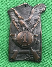 Fregio Per  Bustina Cappello Berretto Elmetto Truppa Alpini Alpino Rei