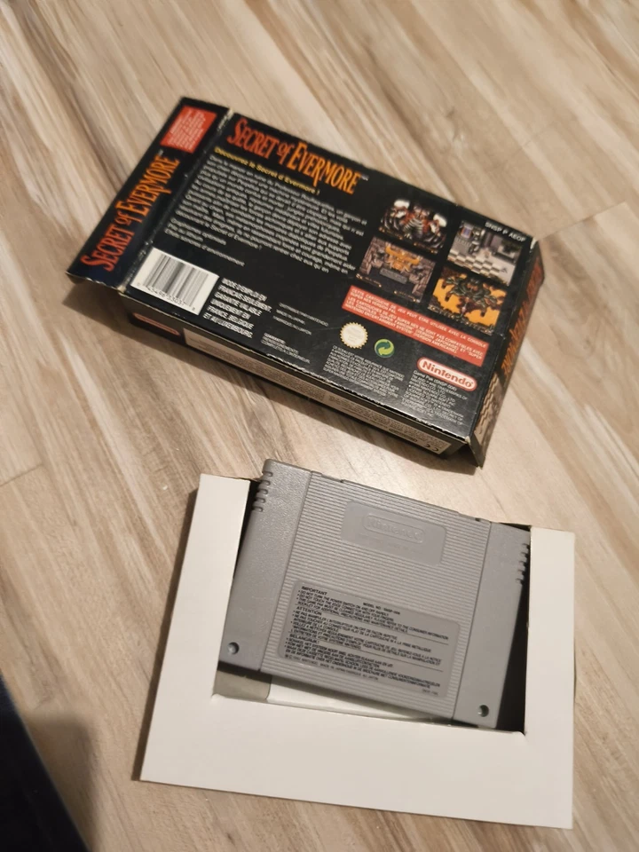SECRET OF EVERMORE FRA - Jeu Super Nintendo - Version française - Photo 2/4