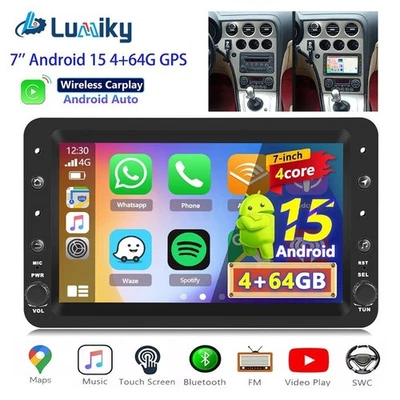 Autoradio Für Alfa Romeo 159 Sportwagen Brera Spider Android 15 Carplay 4G+64GB