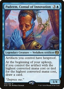 x1 Padeem, Consul of Innovation x1 MTG Kaladesh Magic The Gathering