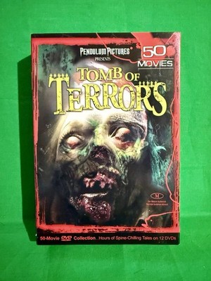 Tomb of Terrors 50 MOVIE COLLECTION! (DVD, 2007, 12-Disc Set) Pendulum Pictures
