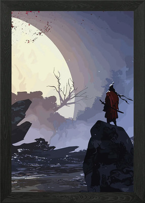 Sekiro Game Framed Wall Art Poster Canvas Print Picture
