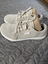 Whitin Lt Beige W81 Women  s Barefoot Wide Toe Shoes Sneakers Sz39 EU 8 US