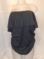 Gorgeous black PRIMARK maternity swimming bathing costume suit size 14