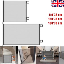 Retractable Pet Dog Gate Safety Guard Folding baby Toddler Stair Gates Isolation