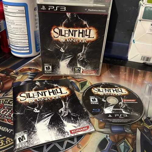 Silent Hill Downpour (Sony PlayStation 3, 2012) COMPLETE w Manual TESTED✅️ RARE⭐