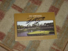 K J Choi 2011 The Players Winner  Signed TPC Sawgrass Scorecard
