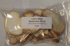 1 oz. Lion's Mane MUSHROOM Sliced Hericium erinaceus