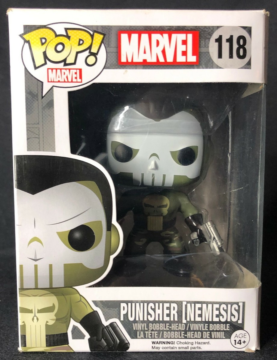 アメコミ Funko POP! Marvel Punisher Nemesis 118 Punisher ( Nemesis ) #118 - Marvel - Funko Pop w/Protector | eBay