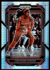 2023-24 Panini Prizm WNBA Hyper Prizm #117 Cheyenne Parker Atlanta Dream