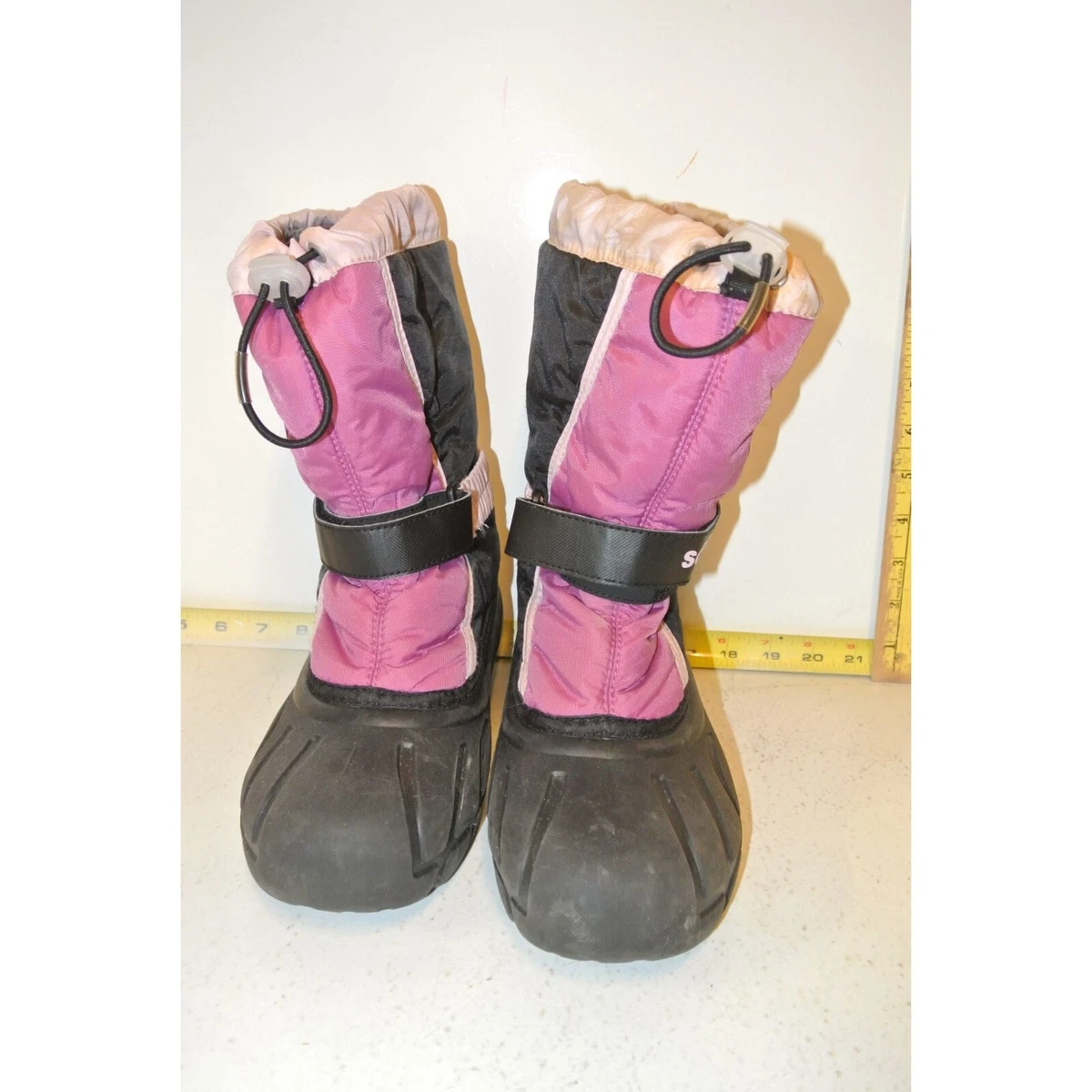 online store shop SOREL Pink Black Winter boots Style NY1810589