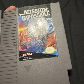 Mission Impossible Nintendo NES Cartridge Tested & Working 