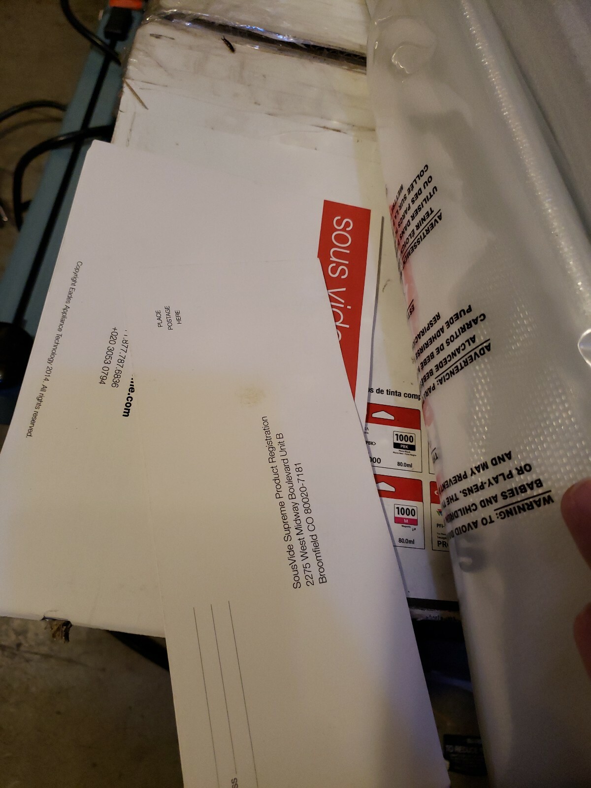 Sousvide Supreme Vacuum Sealer VS3000 w/ 12 Cooking Pouches eBay