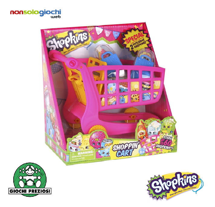 SHOPKINS CARRELLO SPESA special 2shopkins GPZ56017 Giochi Preziosi -nuovo-Italia