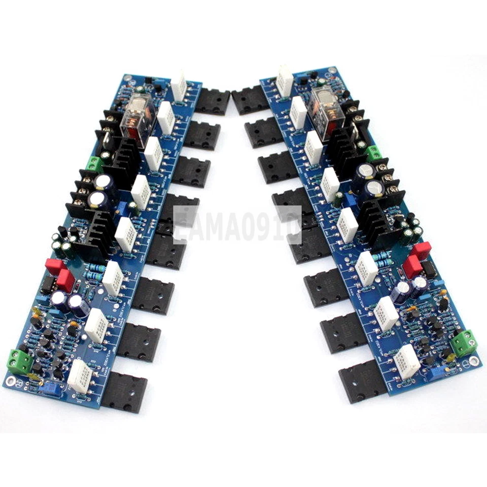 Placa amplificador de potencia AMP One Pair E405 300W 4-8Ω A1943/C5200 2SA1930/2SC5171 Foto 2 de 4