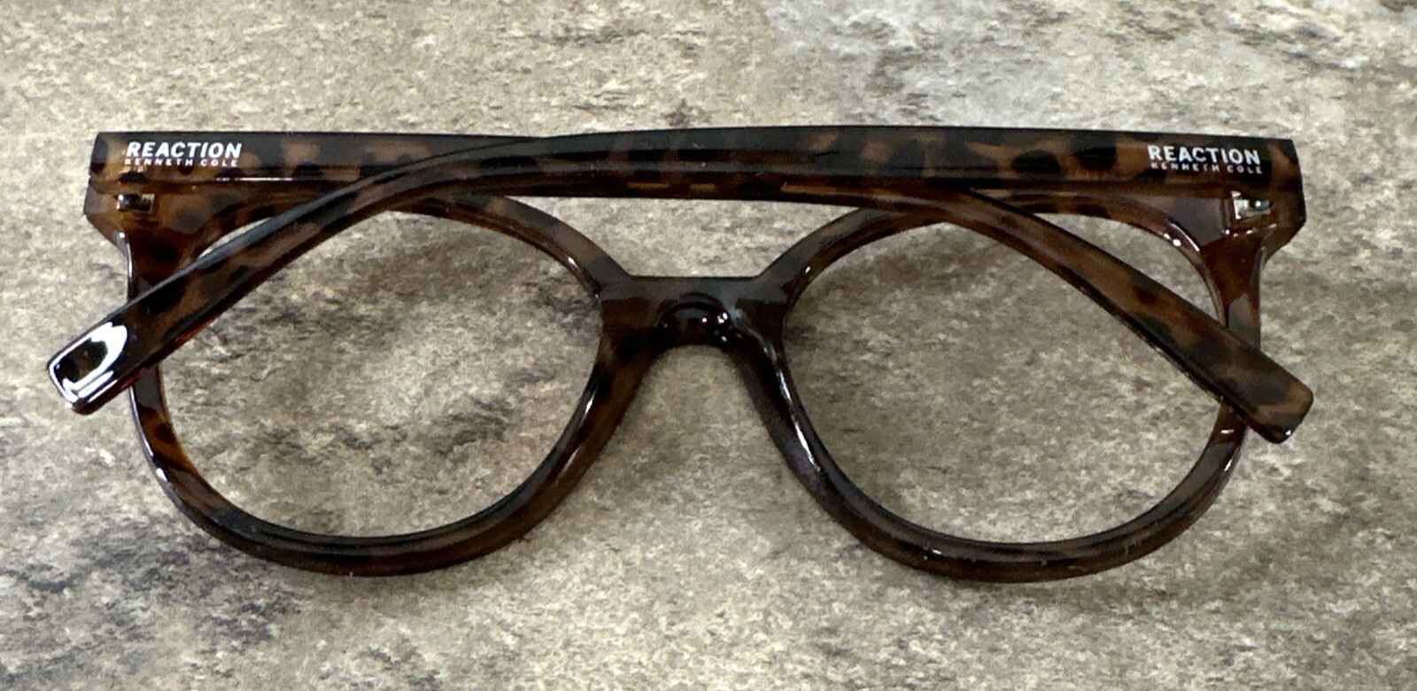Kenneth Cole Reaction KC1305 52F Brown Tortoise Eyeglass Frame 53-20-140-48 G18