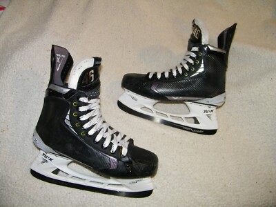 2023 BAUER HYPERLITE X ICE HOCKEY SKATES,BUFFALO SABRES SHOT BLOCKERS,SIZE 10 EE