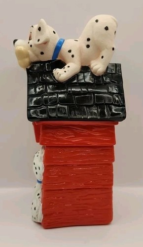 Vintage 1990s Disney 101 Dalmatians Bubble Bath 10fl Oz Bottle Black Roof Empty - Picture 2 of 5