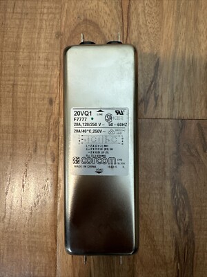 Corcom RFI Line Filter - 20VQ1 - P7777