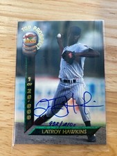 1994 Signature Rookies LATROY HAWKINS auto 