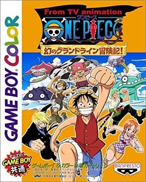 Used One Piece Grandline Boukenki Nintendo Game Boy Color Japan Cartridge  S/F