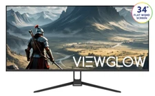 34" Gaming Monitor 3440X1440 LED WQHD 1MS 100HZ 21:9 Ultrawide FLAT by ViewGlow