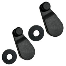 2 Fensterheberkurbel Fensterkurbel passend für Fiat Ducato L u. R Schwarz