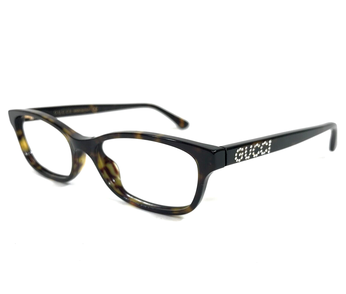 メガネ Gucci Eyeglasses GG1274O 002 Round Leopard Frame Buy Gucci Glasses 1274O 002 52 | GEM OPTICIANS – GEM Opticians