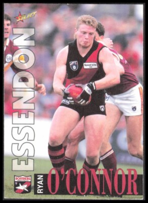 AFL 1996 Select Centenary Essendon Ryan O'Connor 41/250 Sport Card CB-1-1-B-16