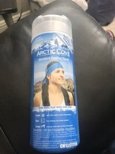 Arctic Cove Standard Cooling Towel 5" x 34" Blue New