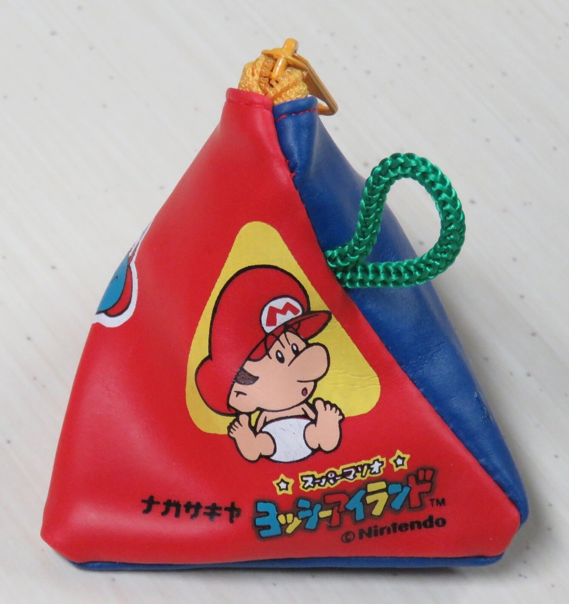 Nintendo Super Mario Nagasakiya Yoshi Island Small Zipper Bag