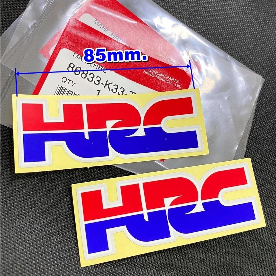 S18 HRC T1 Racing Stickers Decals Mark For Honda Motorcycle CRF 250 Genuine X2 Foto 3 de 4