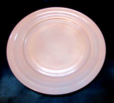 Antique Hazel Atlas Platonite Glass Pinkish Moderntone Replacement 9" Plate
