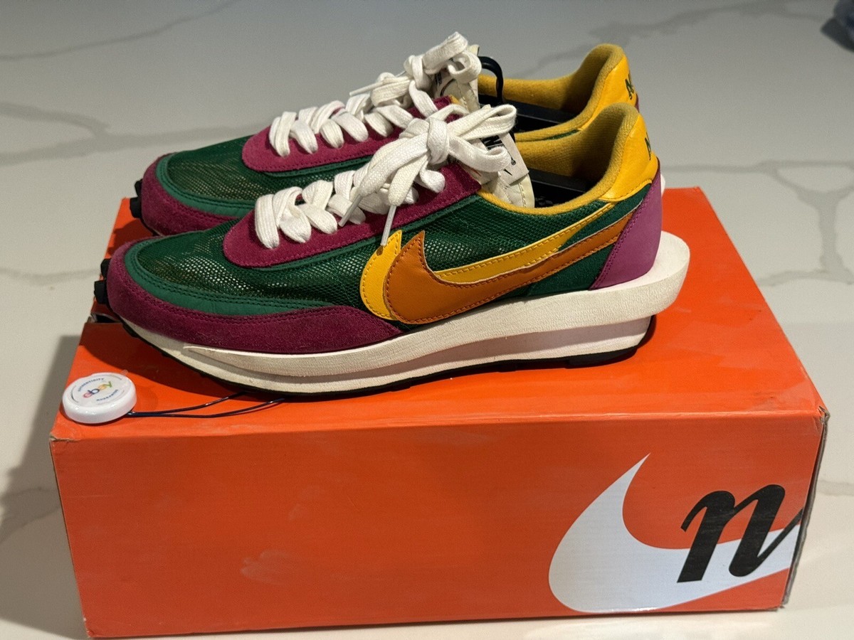 Size 10 - Nike LDWaffle x Sacai Pine Green 2019 193151089328| eBay