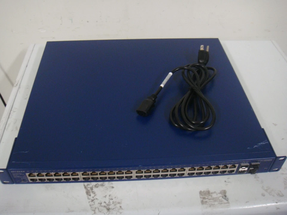 NetGear ProSafe GS748TP 48 Port PoE Gigabit Ethernet Switch - Image 2 of 4