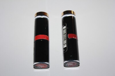 REVLON Super Lustrous Glass Shine Lipstick 014 Glaring Coral + 025 Glassy Ruby