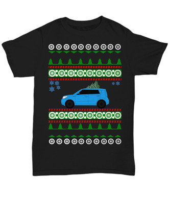 Kia Soul 3rd gen ugly christmas sweater blue car - Unisex Tee
