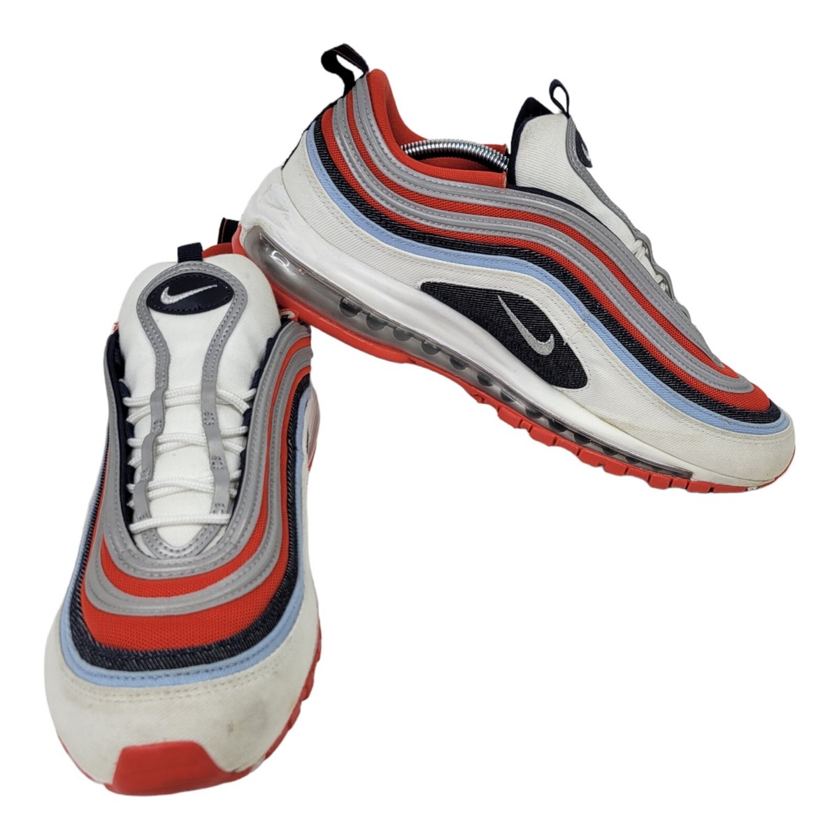 red white and blue air max 97 mens
