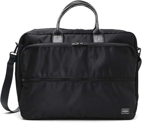 Yoshida Bag Porter 655-08294 Time 2WAY OVERNIGHT BRIEFCASE (L) Business Bag NEW - 第 1/7 張圖片