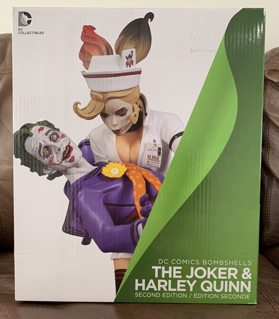 Harley & Joker Bombshells Statue Figure DC Comics Limited
