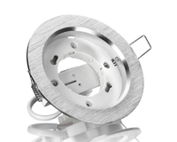 4X Led Einbaustrahler Einbauspot Aluminium GX53 230V Rund Nur 36Mm Einbautiefe