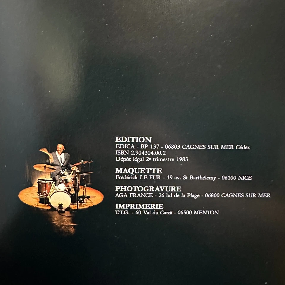 Du Jazz Plein Les Yeux by Jean Pierre Leloir French Text 1983 Photobook Rare VG- - Image 3 of 4