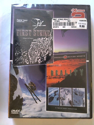 First Strike / Reality DVD 2-Disc Set [DVD New Sealed]