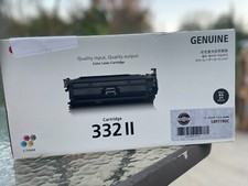 Genuine CANON 332 II LBP7780C Black Toner Cartridge NEW SEALED